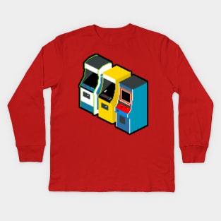 Arcade 80s Kids Long Sleeve T-Shirt